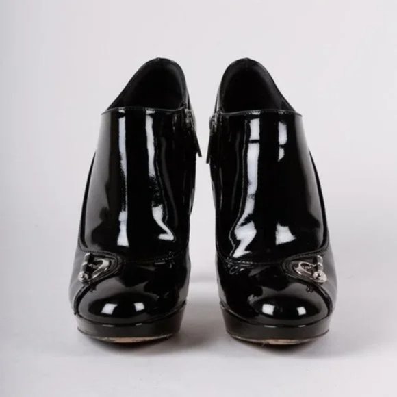 Dior Patent Leather Stiletto Bootie - Picture 2 of 9